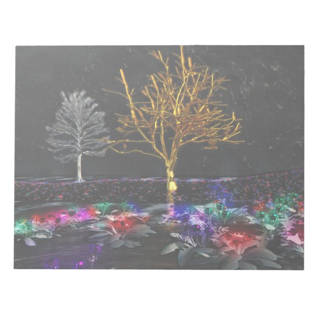 Bloco De Notas Notepad de Grove of Living Gems (Frente)