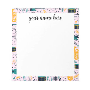 Bloco De Notas Notepad de instrumentos musicais personalizados
