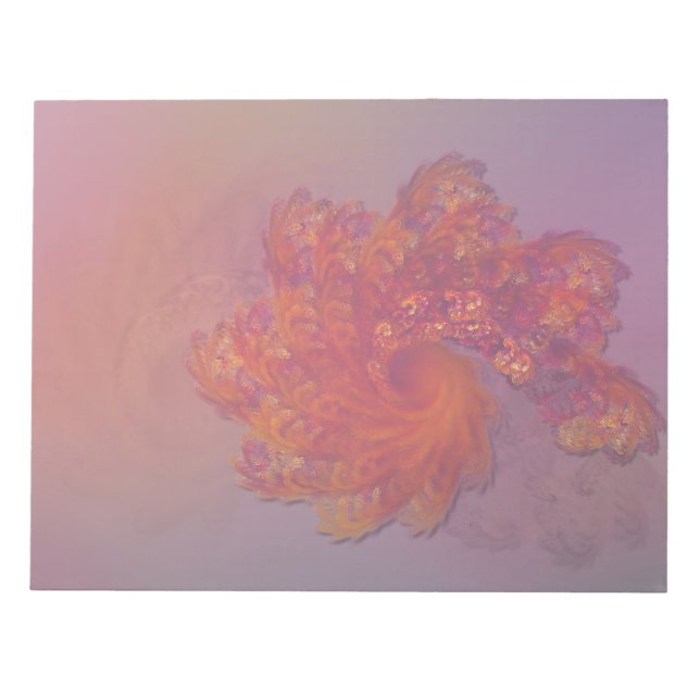 Bloco De Notas Notepad de Laço de Phoenix (Frente)