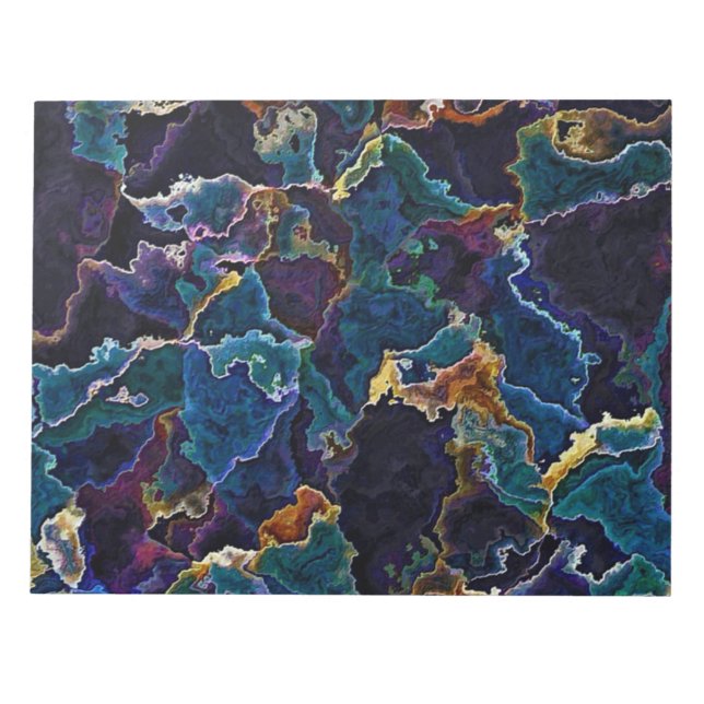 Bloco De Notas Notepad de lambança de óleo (Frente)