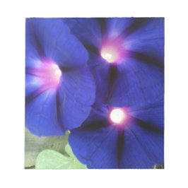 Bloco De Notas Notepad de Memória da Flor da Manhã