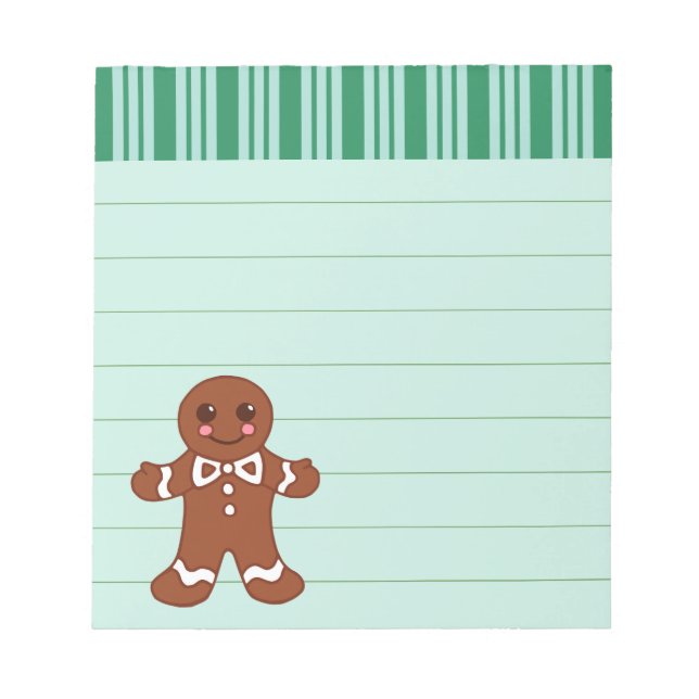 Bloco De Notas Notepad De Mint Gingercake (Frente)