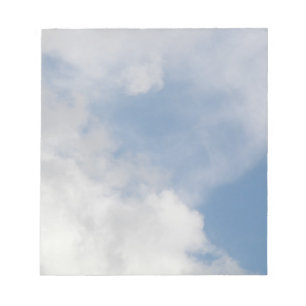 Bloco De Notas Notepad de Nuvens Fluffy