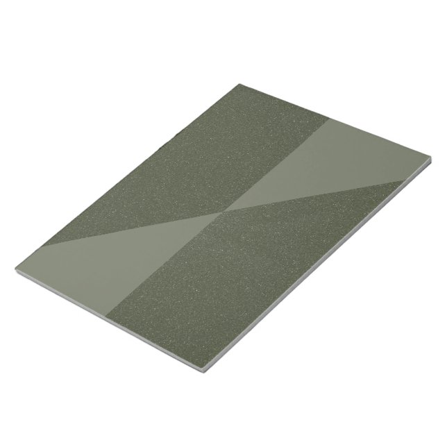 Bloco De Notas Notepad de Padrão Verde de Motografia Diagonal - P (Inclinado)