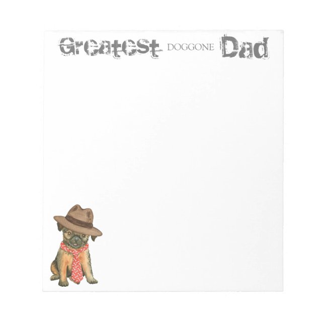 Bloco De Notas Notepad de Pai Griffon em Bruxelas (Frente)