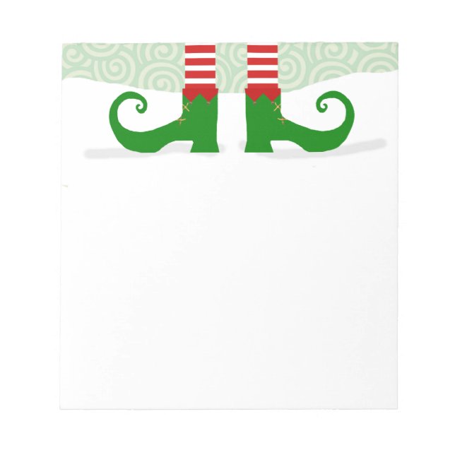 Bloco De Notas Notepad de Pernas Elf (Frente)