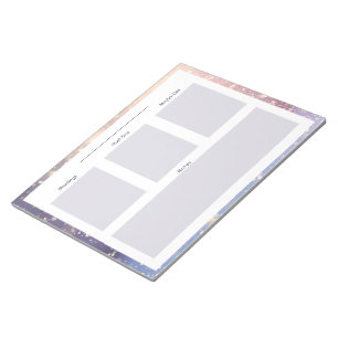 Bloco De Notas Notepad de Planeamento Diário de Inverno/Neve