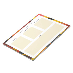 Bloco De Notas Notepad de Planejamento Diário do Autumn