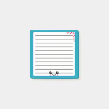 Notepad de Posto Whimsical Kawaii