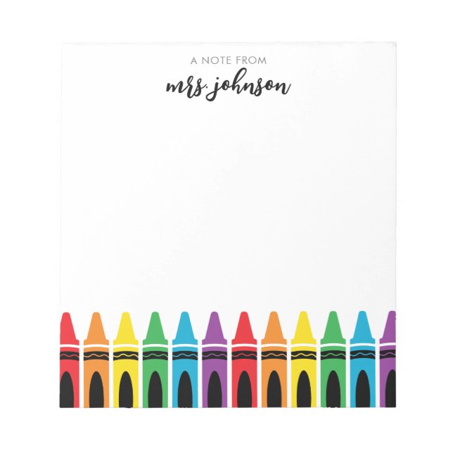 Bloco De Notas Notepad de Professores (Frente)