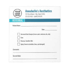 Bloco De Notas Notepad de referência de estética editável