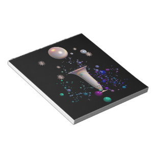 Bloco De Notas Notepad de Sinfonia Cósmica