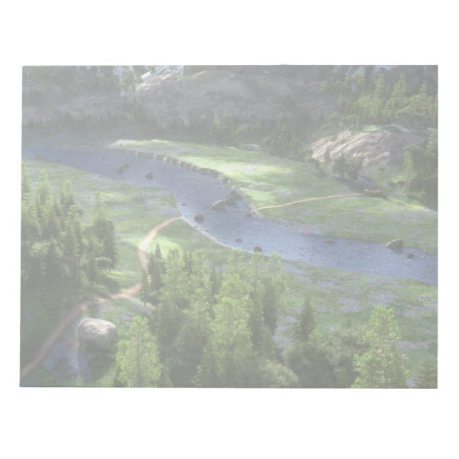 Bloco De Notas Notepad de Solidão Cwm (Frente)