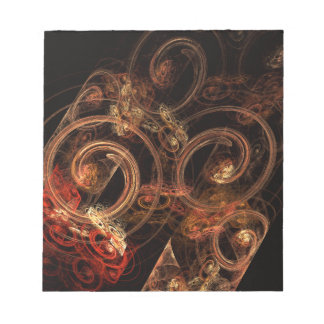 Bloco De Notas Notepad de som de Abstrato de música