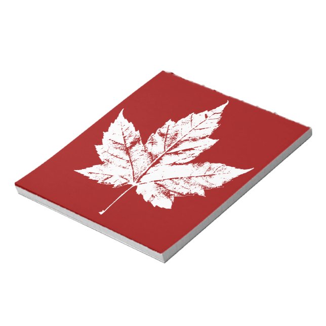 Bloco De Notas Notepad de Souvenir no Canadá - Presentes (Invertido)