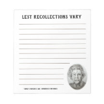 Notepad de Texto Personalizado da Rainha Real Engr