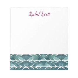 Bloco De Notas Notepad de Textura de Cactus Verde