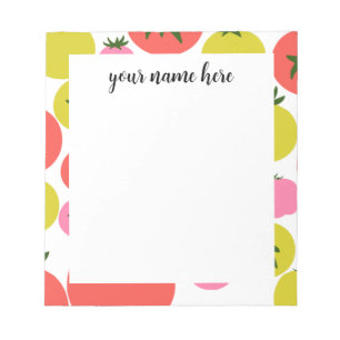 Bloco De Notas Notepad de Tomato Personalizado