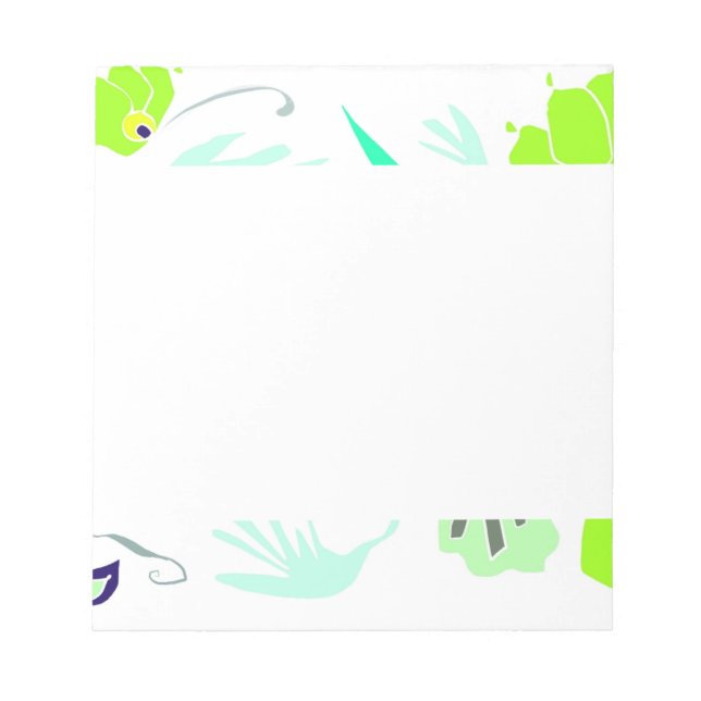 Bloco De Notas Notepad de vida verde (Frente)