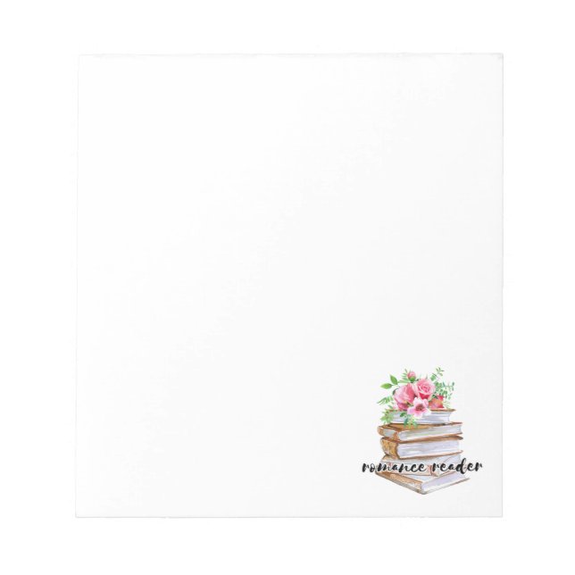Bloco De Notas Notepad do bonito Romance Book (Frente)