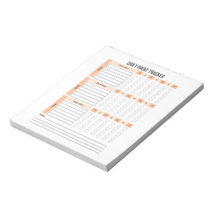 Bloco De Notas Notepad do Controlador de Hábitos Diários