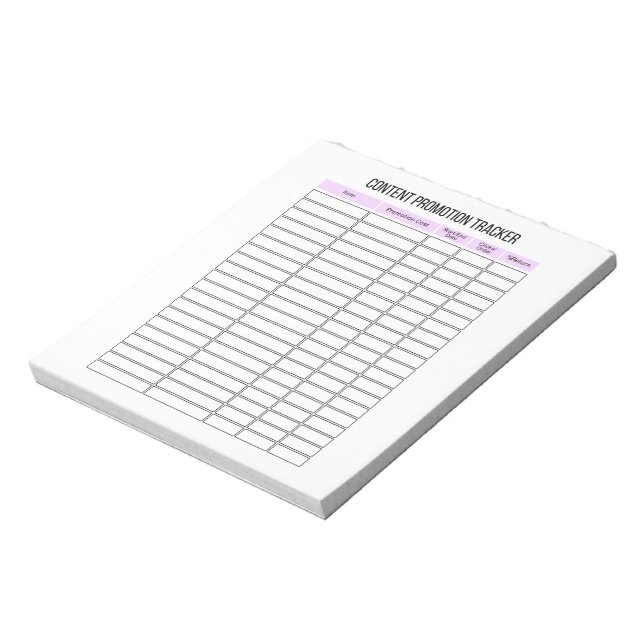 Bloco De Notas Notepad do Controlador de Promoção de Conteúdo par (Invertido)