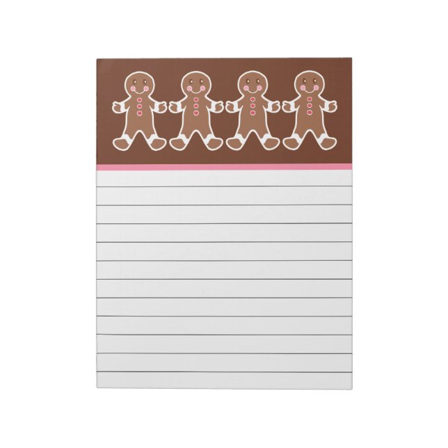 Bloco De Notas Notepad do Gingercake Boy (Invertido)