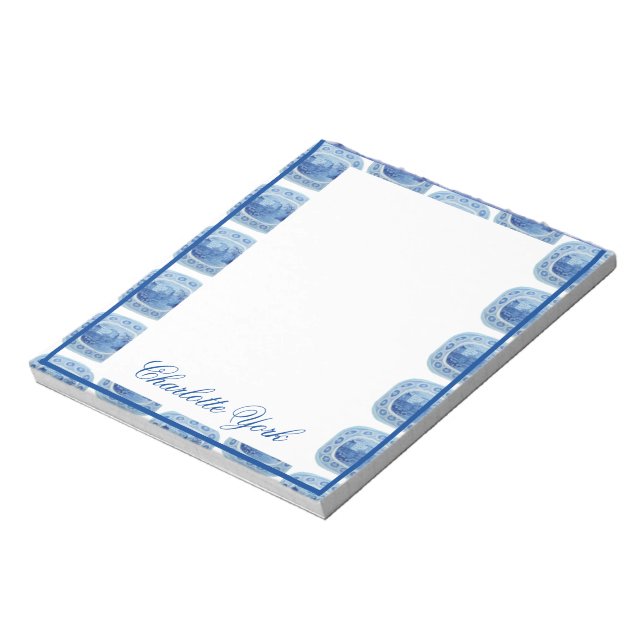 Bloco De Notas Notepad do Jar Jar Chinoiserie (Invertido)