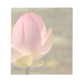Bloco De Notas Notepad do Lotus Flor