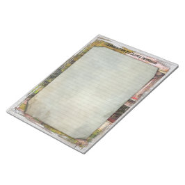Bloco De Notas Notepad do My Country Farmhouse 8,5x11