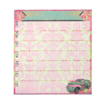 Notepad do Neon Gypsy Weekly Planner