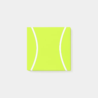 Bloco De Notas Notepad do Tênis Ball Player ou do Coach Post-it®