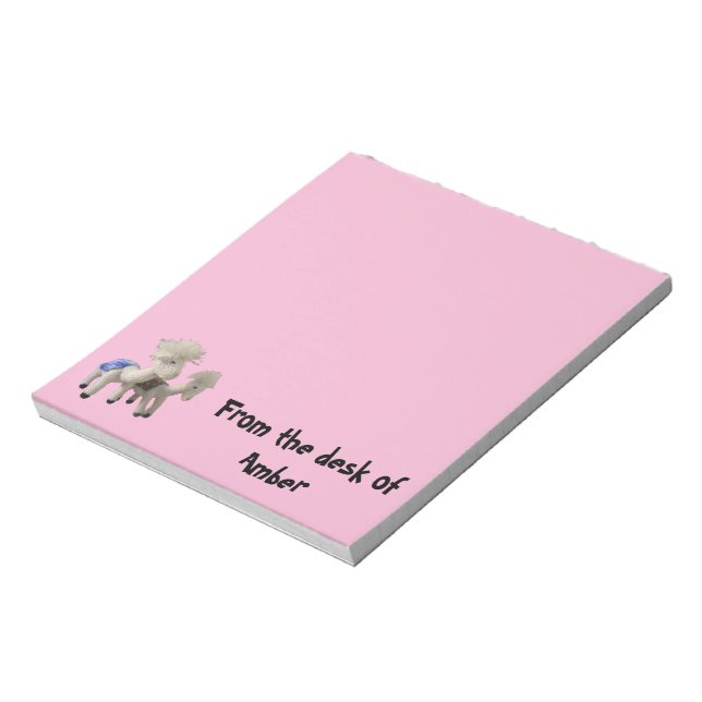 Bloco De Notas Notepad - Duas Bonecas Alpaca (Invertido)