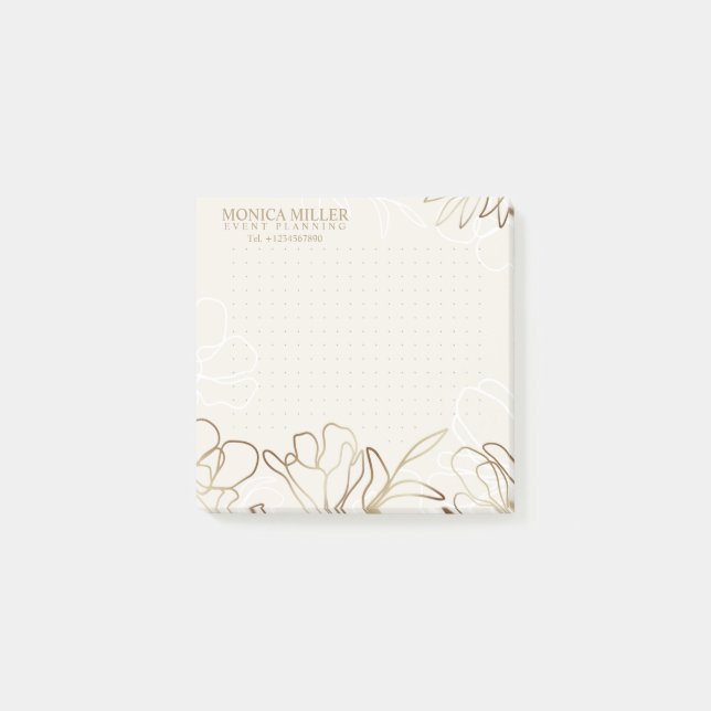 Bloco De Notas Notepad Empreendedor Elegante (Frente)