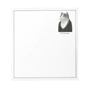 Bloco De Notas Notepad FOOTMAN CAT 5.5x6