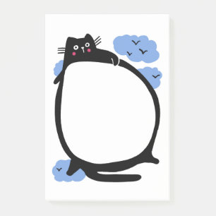Bloco De Notas Notepad Gato