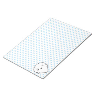 Bloco De Notas Notepad Ghost do Kawaii Winking