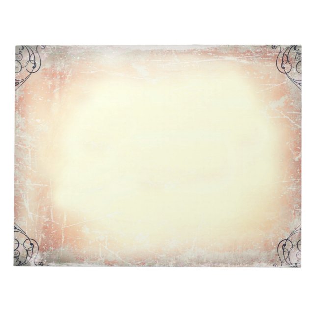 Bloco De Notas Notepad Grunge Vintage (Frente)