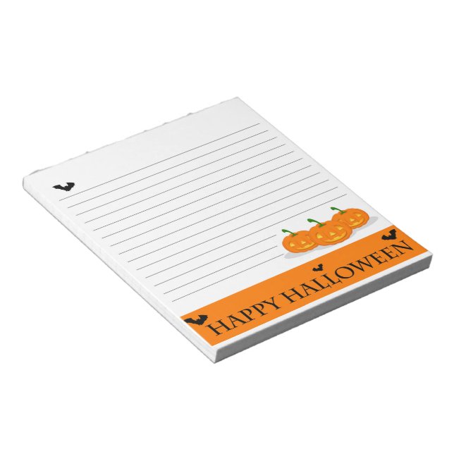 Bloco De Notas Notepad Halloween (Inclinado)