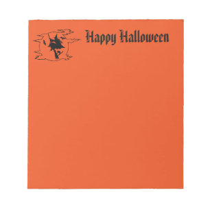 Bloco De Notas Notepad Halloween