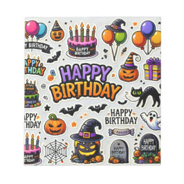 Bloco De Notas Notepad Halloween dia de basquete