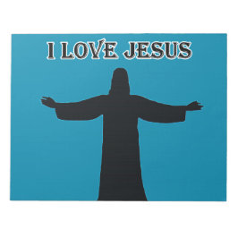 Bloco De Notas Notepad  i love jesus
