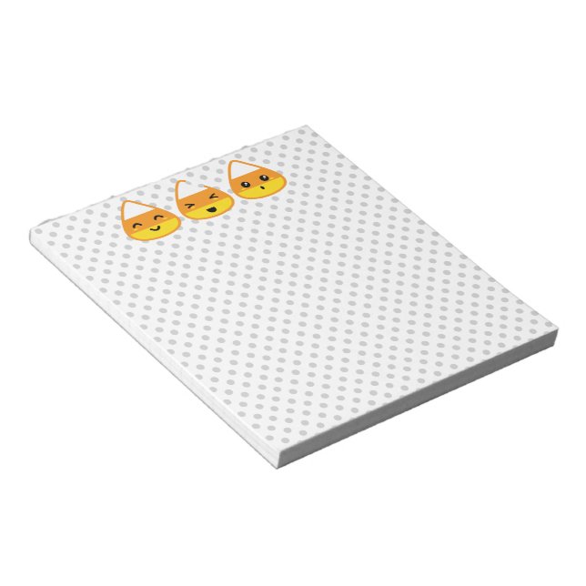 Bloco De Notas Notepad Kawaii Candy Corn (Inclinado)