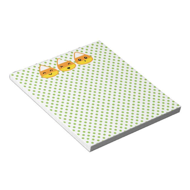 Bloco De Notas Notepad Kawaii Candy Corn (Inclinado)