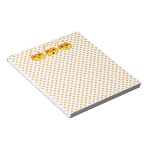 Bloco De Notas Notepad Kawaii Candy Corn