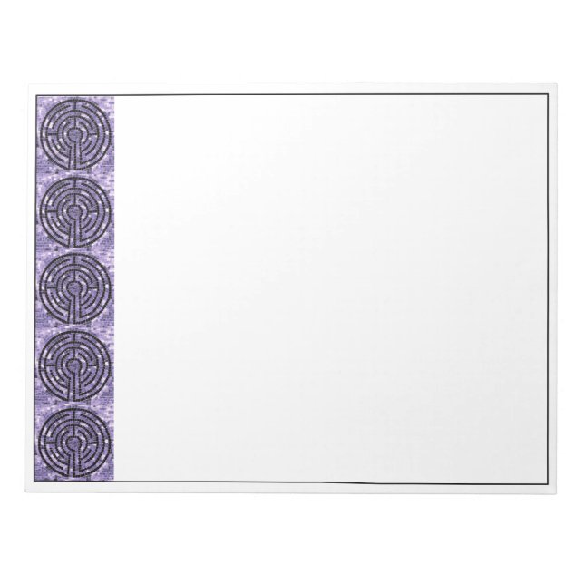 Bloco De Notas Notepad LABYRINTH VI 11x8.5 (Frente)