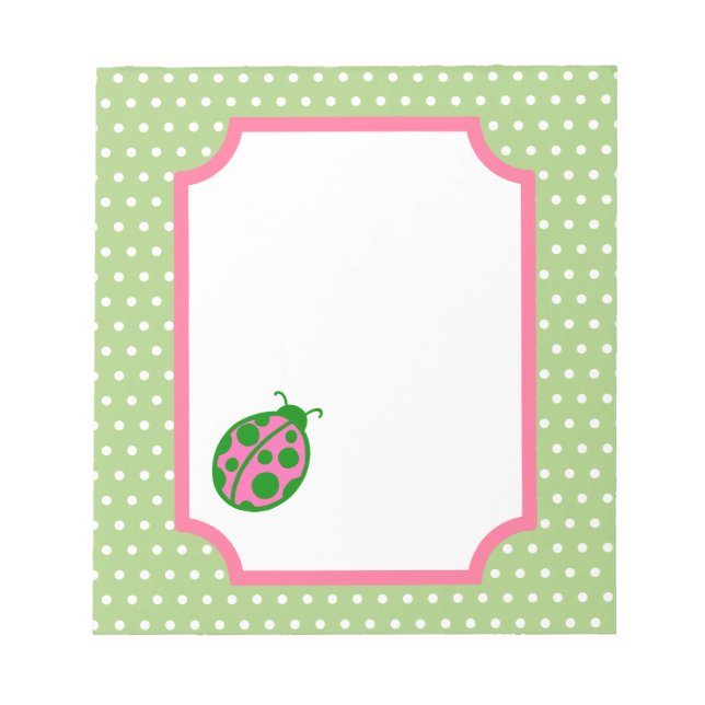 Bloco De Notas Notepad Ladybug (Frente)