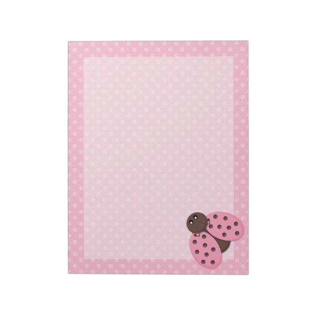 Bloco De Notas Notepad Ladybug (Invertido)