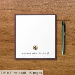 Bloco De Notas Notepad Legal Profissional