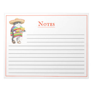 Bloco De Notas Notepad + Linhas WENDELITO 11"x8.5"
